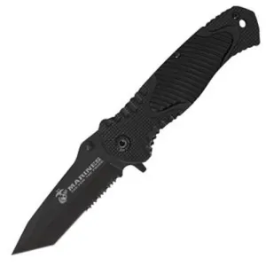 USMC Combat Field Folder Tanto Black Ser