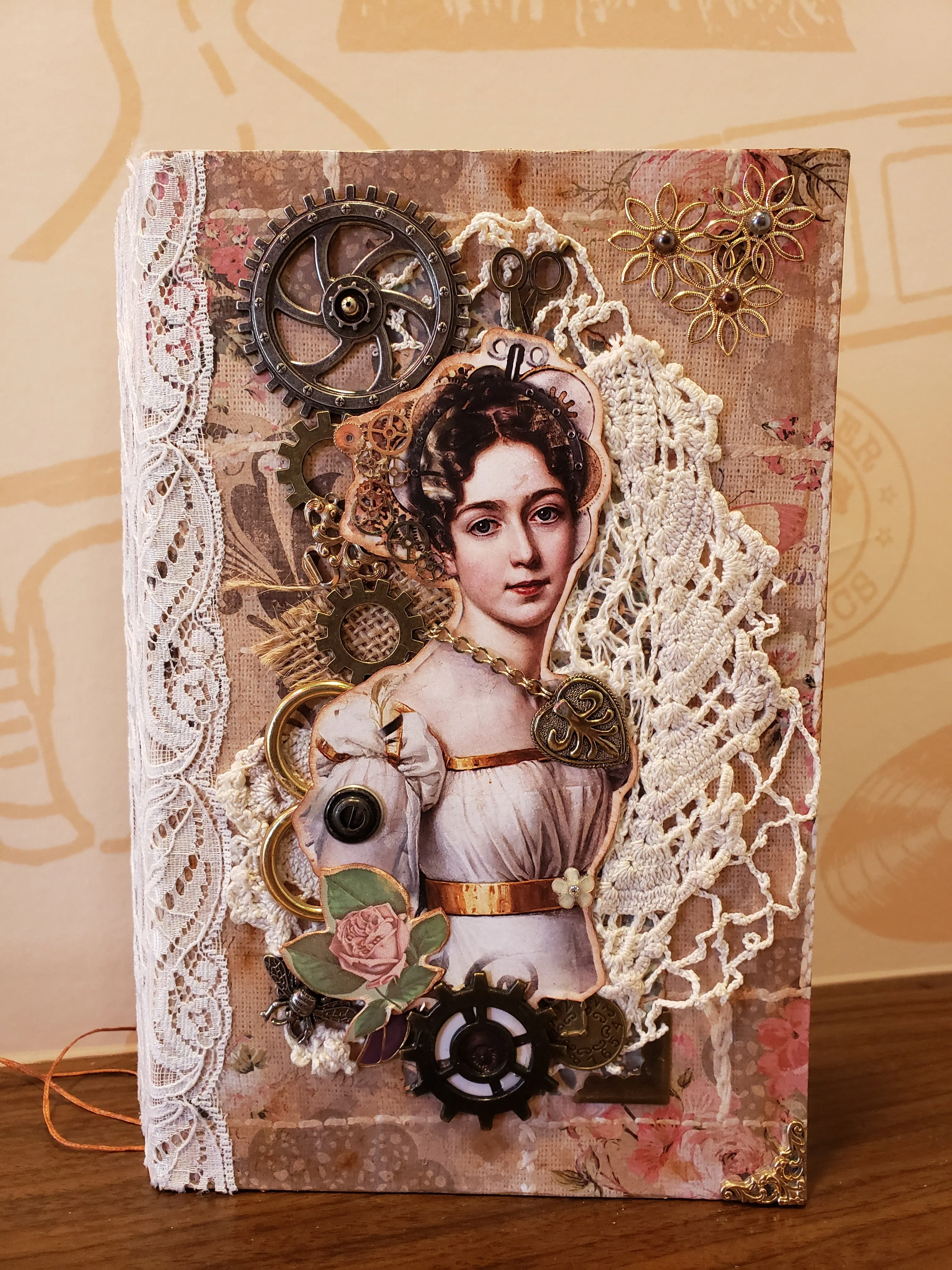 Victorian/ Steampunk themed Journal